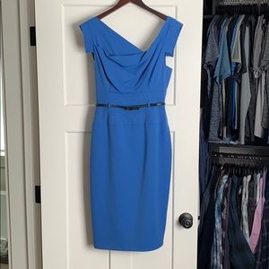 Black Halo Jackie O dress, Blue